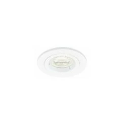 ARIC Spot LED Encastré DLT-ISO 75 - Recouvrable - 6W - GU10 - Rond - Aluminium - Blanc - Blanc