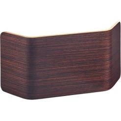 ARIC Applique ALTON LED 15W 3000K Bois Fonce - Effet Chene Fonce