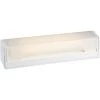 ARIC Reglette Salle De Bain B.85 00 Avec Tube S19 LED 6W 2700K - Blanc