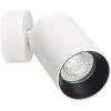 ARIC Spot NOLAN Sur Patere GU10 Avec Lampe LED 5,5W 3000K Variable - Blanc