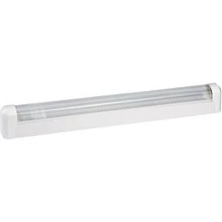 ARIC Reglette Salle De Bain ONDINE IP44 Avec Interrupteur, Tube T8/G13 LED 8W 4000K Fourni - Blanc