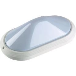 ARIC Hublot Exterieur OVO 330 IP65 IK10 Ovale Blanc E27 75W