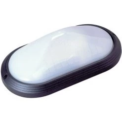 ARIC Hublot Exterieur OVO 270T IP65 IK10 Ovale Noir E27 60W