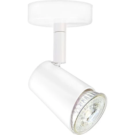 ARIC Spot JUDY Sur Patere GU10 Blanc Avec Lampe LED 5,5W 3000K Variable - Blanc 1 ARIC Spot JUDY Sur Patere GU10 Blanc Avec Lampe LED 5,5W 3000K Variable - Blanc