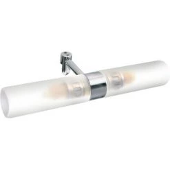 ARIC Applique Miroir TORA IP44 Avec 2 Lampes G9 28W - Chrome