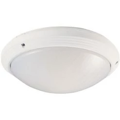 ARIC Hublot Exterieur 270T IP65 IK10 Rond Blanc E27 75W