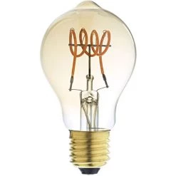 ARIC Lampe Poire AMBER LED E27 P60 3,5W Variable