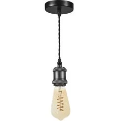 ARIC Suspension / Douille Deco EPOQUE E27 Anthracite