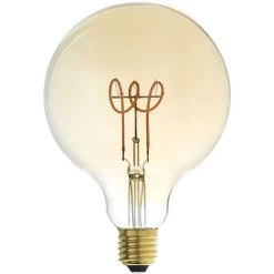ARIC Lampe Globe AMBER LED E27 G125 3,5W Variable