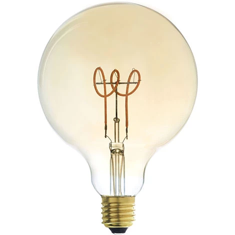 ARIC Lampe Globe AMBER LED E27 G125 3,5W Variable 1 ARIC Lampe Globe AMBER LED E27 G125 3,5W Variable