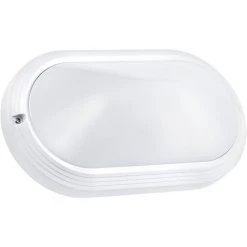 ARIC Hublot Exterieur ORIO IP54 IK10 Ovale E27 60W - Blanc