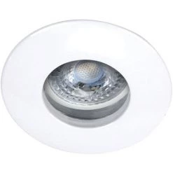 ARIC Kit Encastre IP65 HIDRO Blanc Avec Lampe GU5,3 LED 8W 2700K - Blanc