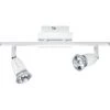 ARIC Plafonnier / Applique Murale 2 Spots Sur Barre ECCO B2 GU10 50W Blanc - Blanc