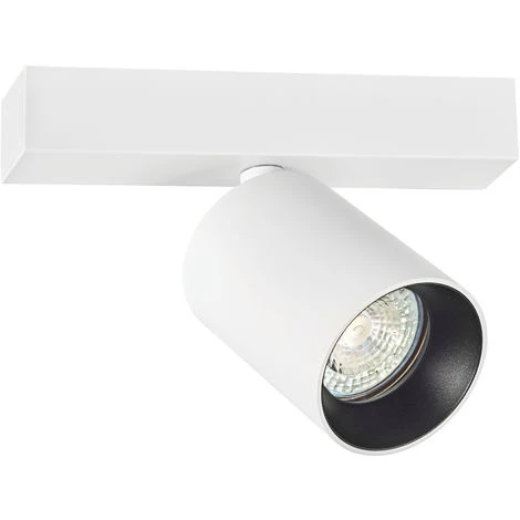 ARIC Spot NOLAN Sur Barre GU10 Avec Lampe LED 5,5W 4000K Variable - Blanc 1 ARIC Spot NOLAN Sur Barre GU10 Avec Lampe LED 5,5W 4000K Variable - Blanc