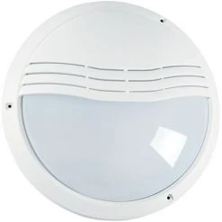 ARIC HUB 270TP - Hublot Ext. IP65 IK10, Blanc, E27 40W Max., Lpe Non Incl.