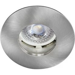 ARIC HIDRO-230 CX -Encastre GU10, IP20/65, Vol.2, Rond, Fixe, Nickel, Lampe Non Incl.