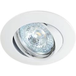 ARIC LUNAR 230 CX -Encastre GU10, Rond, Basc., Blanc, Connex. S/outil, Lampe Non Incl - Blanc