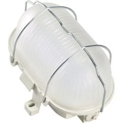 ARIC OVALED - Hublot / Plafonnier IP44 IK04 LED Integ. 8W 4000K 750lm 35000h - Gris