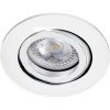 ARIC TIPO - Enc. GU10, Rond, Blanc, A/lpe LED 4,5W 4000K 390lm, Dimmable Par Inter - Blanc