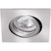 ARIC TIPO - Enc. GU10, Carre, Alu, A/lpe LED 4,5W 4000K 390lm, Dimmable Par Inter - Gris Metal (alu)
