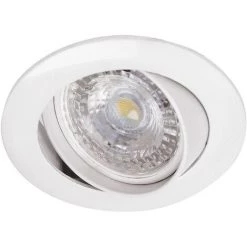 ARIC GALAXY - Encastre GU10, Blanc, A/lpe LED 4,5W 4000K 390lm, Dimmable Par Inter - Blanc