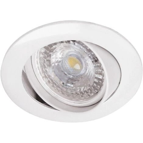 ARIC GALAXY - Encastre GU10, Blanc, A/lpe LED 4,5W 4000K 390lm, Dimmable Par Inter - Blanc 1 ARIC GALAXY - Encastre GU10, Blanc, A/lpe LED 4,5W 4000K 390lm, Dimmable Par Inter - Blanc