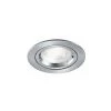 ARIC Encastré Speed 50 - Nickel Satin - 50W - ø82 - IP65 - Nickel Brossé