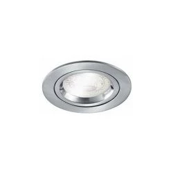 ARIC Encastré Speed 50 - Nickel Satin - 50W - ø82 - IP65 - Nickel Brossé