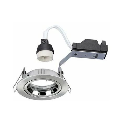 ARIC Encastré Speed 50 - Nickel Satin - 50W - ø82 - IP65 - Nickel Brossé 2 ARIC Encastré Speed 50 - Nickel Satin - 50W - ø82 - IP65 - Nickel Brossé – Image 2