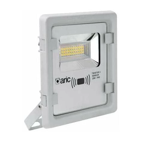 Projecteur LED Twister 3 Aric - 25 W - 3000 K - 2500 Lm - Sensor : Détecteur De Mouvement Intégré - IP65 - IK08 - Aric 1 Projecteur LED Twister 3 Aric - 25 W - 3000 K - 2500 Lm - Sensor : Détecteur De Mouvement Intégré - IP65 - IK08 - Aric