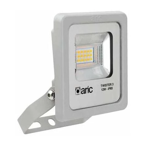 Projecteur LED Twister 3 - 12 W - 1450 Lm - 3000 K - IP65 - IK08 - Aric 1 Projecteur LED Twister 3 - 12 W - 1450 Lm - 3000 K - IP65 - IK08 - Aric
