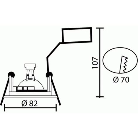 ARIC SPOT NU SPEED50 NICKEL GU10 - Nickelé Satiné 2 ARIC SPOT NU SPEED50 NICKEL GU10 - Nickelé Satiné – Image 2