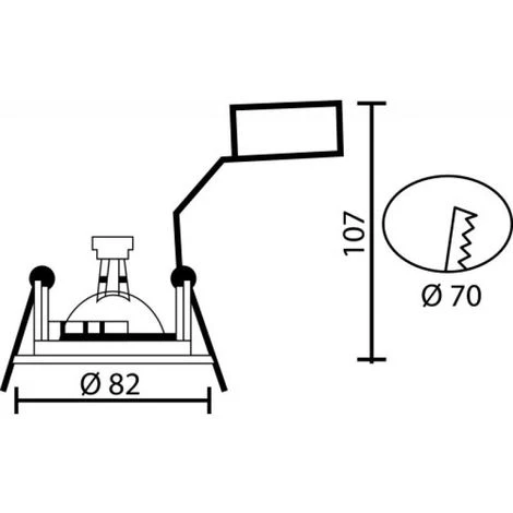 ARIC SPOT NU SPEED50 NICKEL GU10 - Nickelé Satiné 3 ARIC SPOT NU SPEED50 NICKEL GU10 - Nickelé Satiné – Image 3