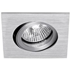 ARIC Spot Encastré Sans Lampe Carré Tipo Blanc GU10