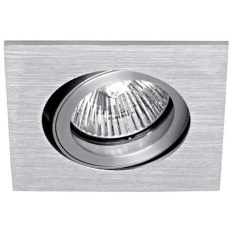 ARIC Spot Encastré Sans Lampe Carré Tipo Blanc GU10 1 ARIC Spot Encastré Sans Lampe Carré Tipo Blanc GU10