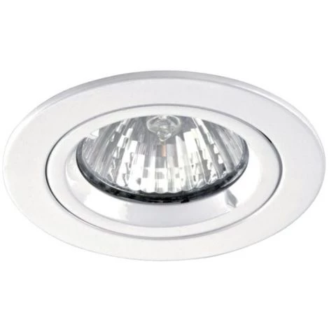 ARIC Spot Encastré Sans Lampe Rond Speed Blanc GU10 1 ARIC Spot Encastré Sans Lampe Rond Speed Blanc GU10