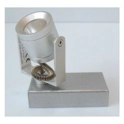 Spot Sur Patère LED 2.5W Alu Orientable 4000K 140lm Driver 230V Intégré 40° IP20 MICRO LEM 01 ARIC 5383 -ARIC Soldes Boutique 33474970 3