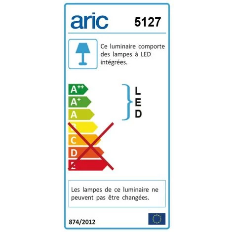 ARIC Réglette Bart, LED Intégrée 1 X 8.5 W L.75 Cm ARIC 2 ARIC Réglette Bart, LED Intégrée 1 X 8.5 W L.75 Cm ARIC – Image 2
