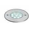 ARIC Spot LED Encastré Pour Sol Ego Rond - 1.5W - 3500K - Inox - Inox