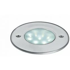 ARIC Spot LED Encastré Pour Sol Ego Rond - 1.5W - 3500K - Inox - Inox
