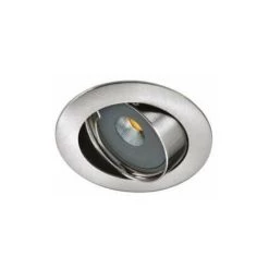 ARIC Spot Encastré Orientable LED Galaxy - 6W - 4000K - Aluminum Brossé - Gris / Métallique