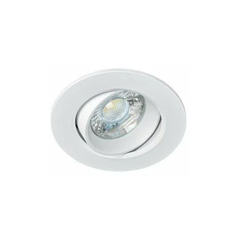 ARIC Spot Encastré LED Orientable Elody - 10W - 4000K - Rond - Blanc - Blanc 1 ARIC Spot Encastré LED Orientable Elody - 10W - 4000K - Rond - Blanc - Blanc