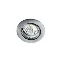 ARIC Spot Encastré LED Galaxy Nick - 10W - 2700K - Rond - Aluminum Brossé - Gris / Métallique