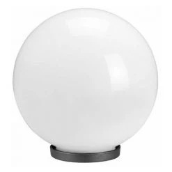 ARIC Boule Rosa - Opale Blanc - Diamètre 300 Mm - Noir