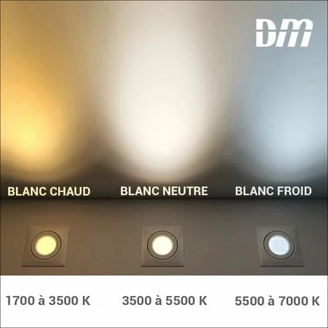 ARIC Spot Encastré LED Grace 5 - 5W - 3000K - Blanc - Blanc 4 ARIC Spot Encastré LED Grace 5 - 5W - 3000K - Blanc - Blanc – Image 4