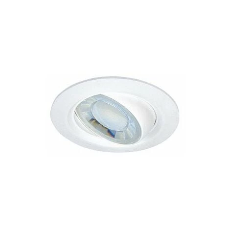 ARIC Spot LED Encastré Eydi Basculant Et Orientable - 8W - 4000K - Rond - Blanc - Dimmable - Blanc 1 ARIC Spot LED Encastré Eydi Basculant Et Orientable - 8W - 4000K - Rond - Blanc - Dimmable - Blanc