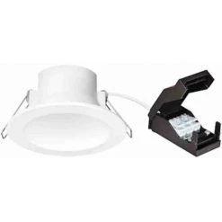 Aric-ARI50952 ARIC 50952 - LOKI - Encastré Fixe, Blanc, LED 8W 100DEG 800lm 3000/4000K (CCT)