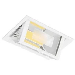Aric-50181 ARIC 50181 - METROPOLIS - Downlight, Rectangulaire, Basculant, Faisceau 80DEG, LED Intégrée 45W 42
