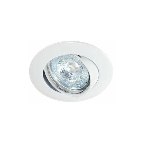 ARIC Spot Encastré Orientable Galaxy - GU10 - 50W - Rond - Aluminium Blanc - Sans Ampoule - Blanc 1 ARIC Spot Encastré Orientable Galaxy - GU10 - 50W - Rond - Aluminium Blanc - Sans Ampoule - Blanc
