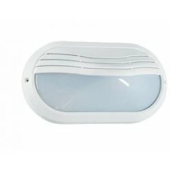 ARIC Hublot étanche OVO 270TP Blanc E27 - 40W - IP65 - Sans Ampoule